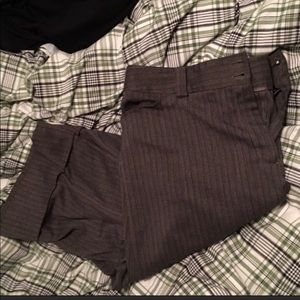 Cuffed Lane Bryant tweed dress pants